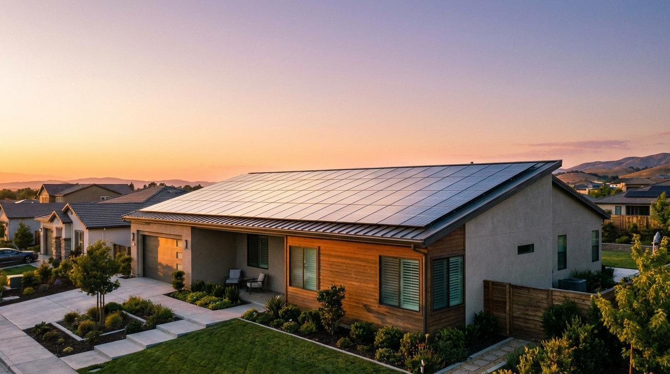 Suburban Solar Home Transformation
